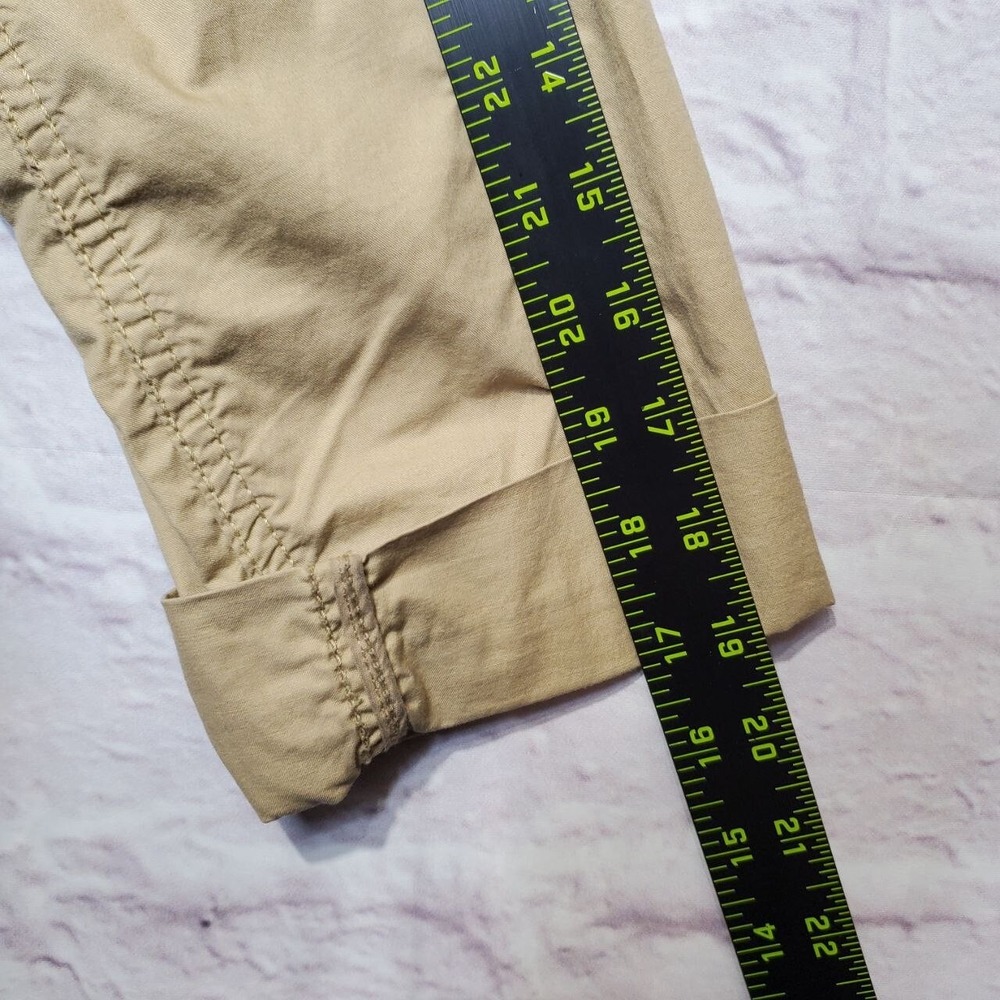 Michael Kors Utility Style Jacket Womens Small Tan Cotton Safari Adventure Coat - Picture 11 of 16